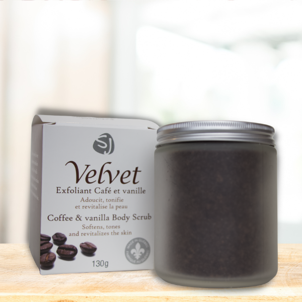 Exfoliant café et vanille - Papaye - Vitamine E - Olive